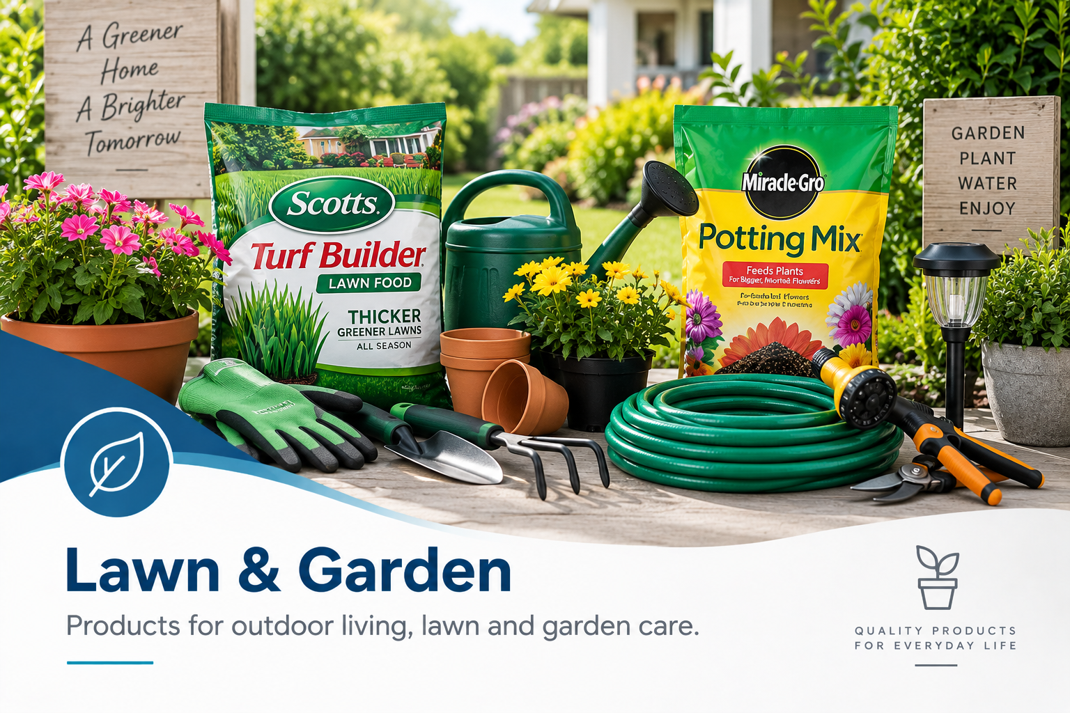 Lawn and garden products