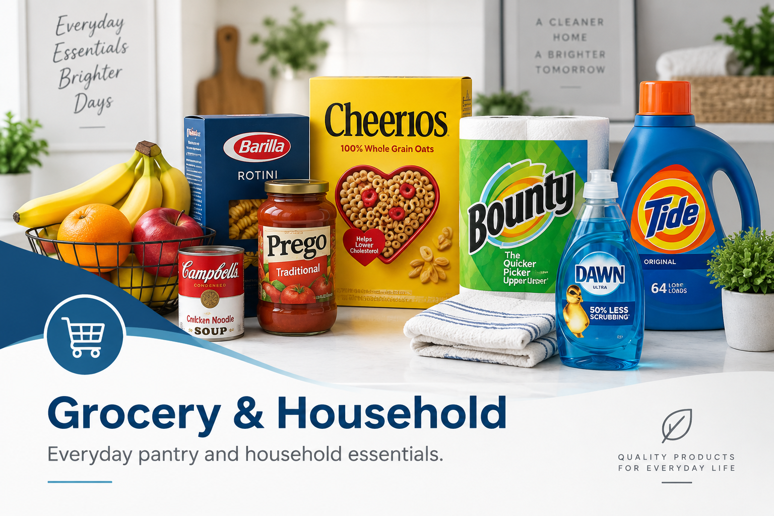 Grocery and household products